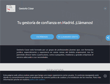 Tablet Screenshot of gestoriacozar.com